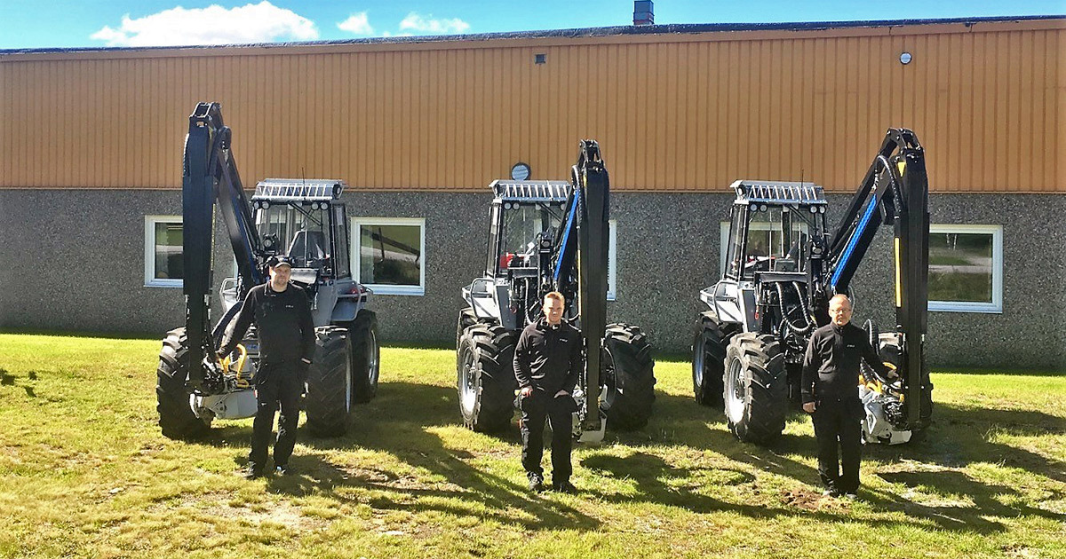 Tripple delivery of Harvester before vacation