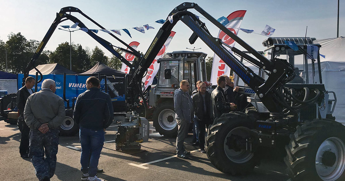 On the supply of forest machines Vimek in the framework of the project "Development of the forest sector of the Republic of Belarus"