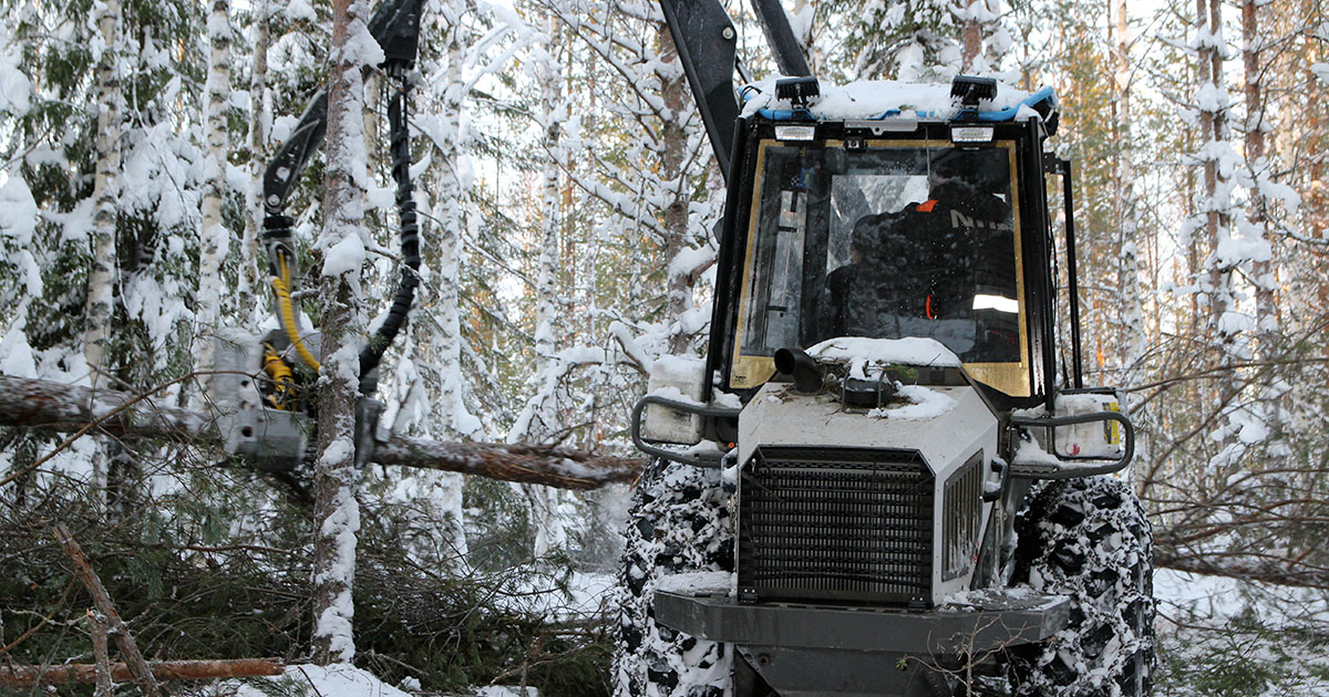 New harvester from Vimek
